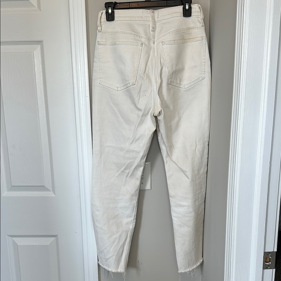 The Perfect Vintage Jean in cream - Picture 4 of 5